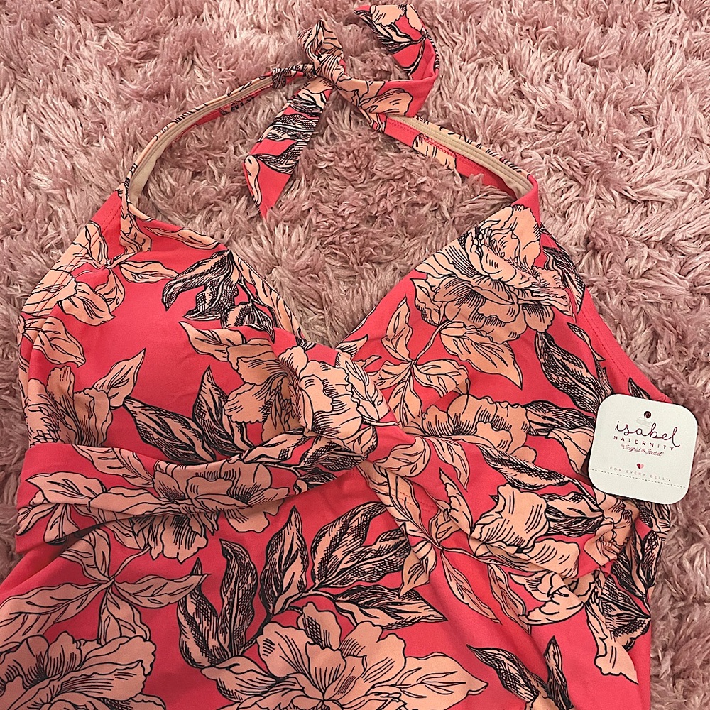 Floral swim suit by Isabel maternity